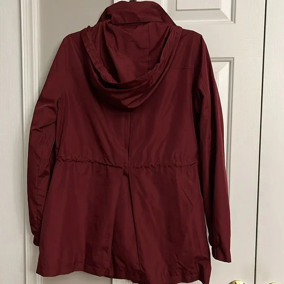a new day Target lined hooded water-resistant coat size M women’s EUC - Picture 5 of 7